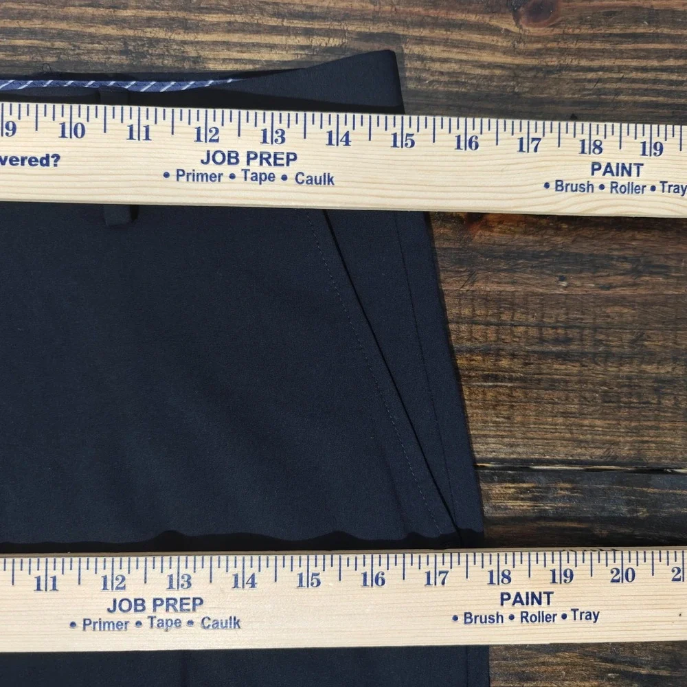 J.M Haggar‎ Men's Dress Pants Khakis Ultra Slim Black Size 29x32 NEW